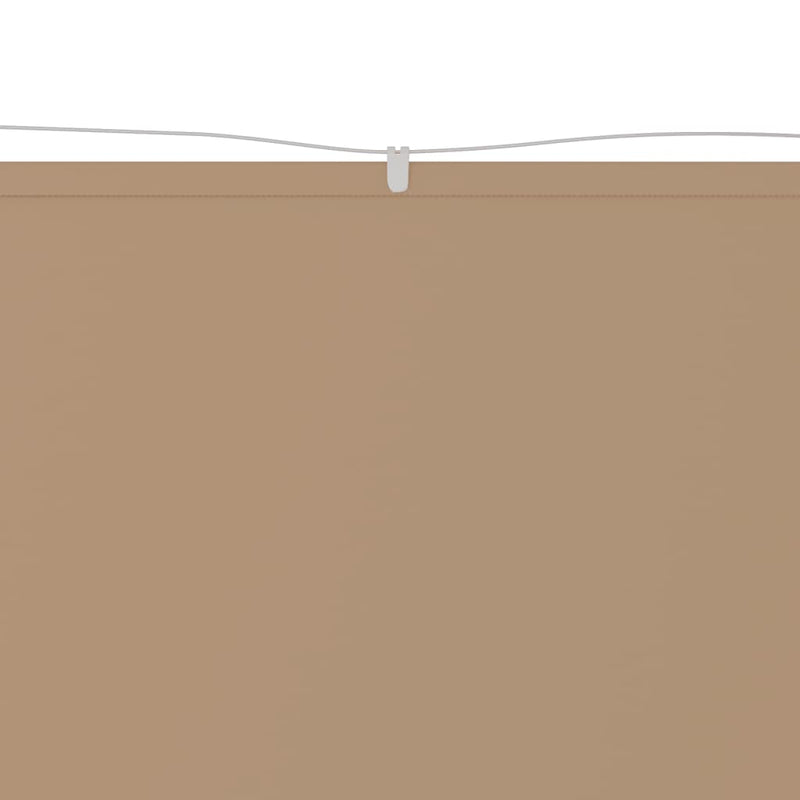 Load image into Gallery viewer, Vidaxl luifel verticaal 140x800 cm oxford stof taupe

