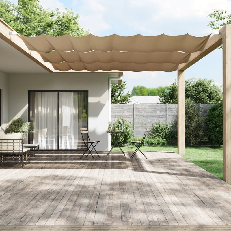 Load image into Gallery viewer, Vidaxl luifel verticaal 180x360 cm oxford stof taupe
