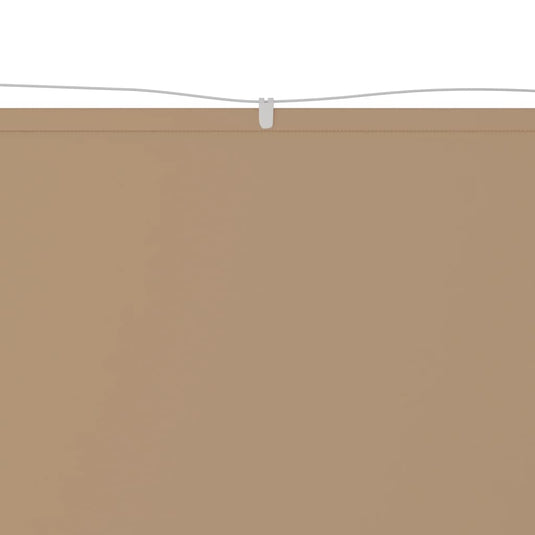 Vidaxl luifel verticaal 180x600 cm oxford stof taupe