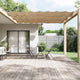 Vidaxl luifel verticaal 180x1000 cm oxford stof taupe