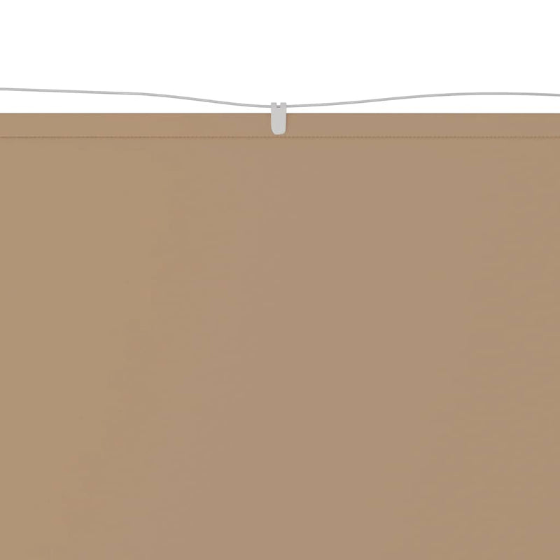 Load image into Gallery viewer, Vidaxl luifel verticaal 180x1200 cm oxford stof taupe
