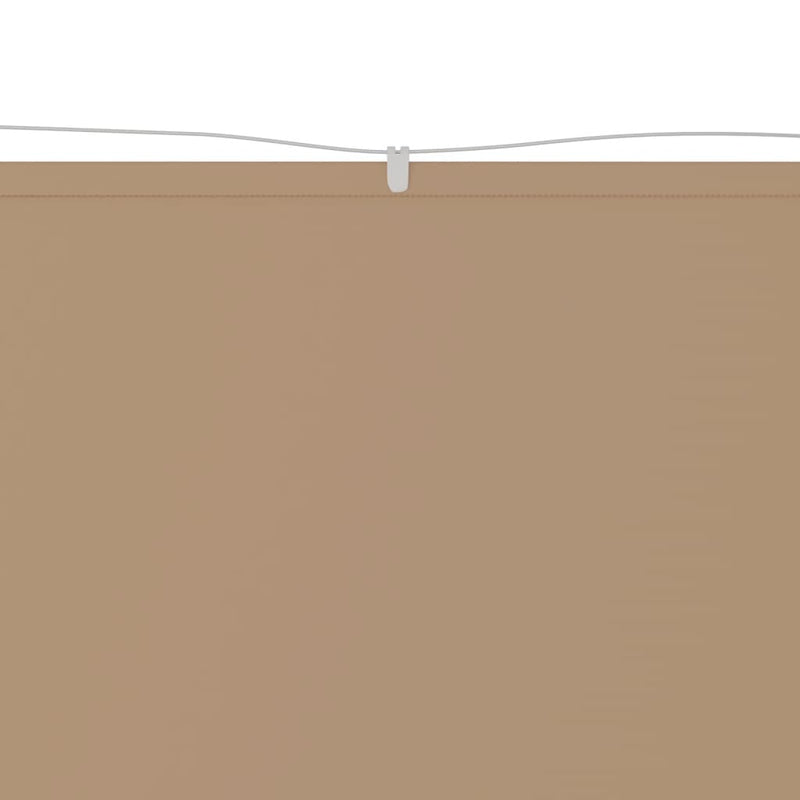 Load image into Gallery viewer, Vidaxl luifel verticaal 200x360 cm oxford stof taupe

