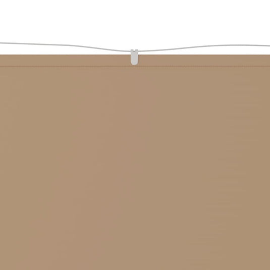 Vidaxl luifel verticaal 200x360 cm oxford stof taupe
