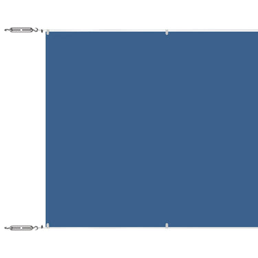 Vidaxl luifel verticaal 60x800 cm oxford stof blauw
