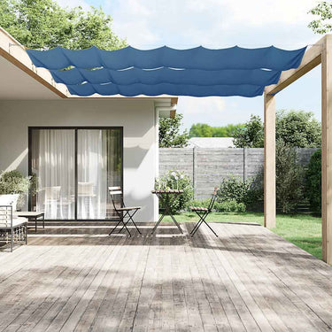 Vidaxl luifel verticaal 140x800 cm oxford stof blauw