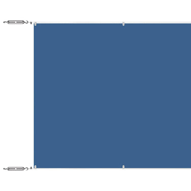 Vidaxl luifel verticaal 140x1200 cm oxford stof blauw