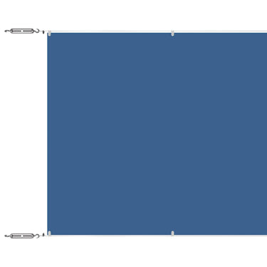 Vidaxl luifel verticaal 180x1200 cm oxford stof blauw