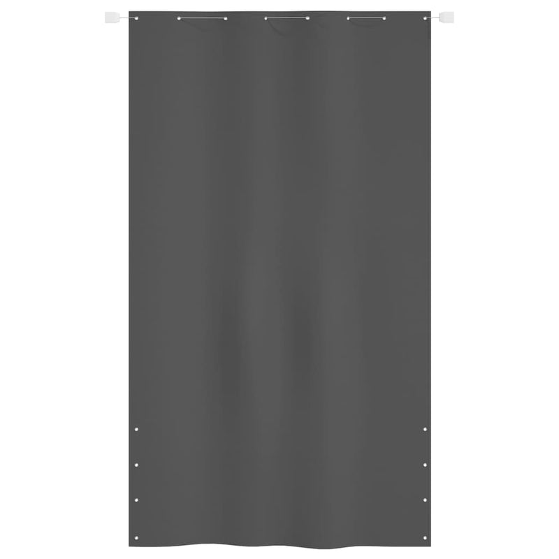 Load image into Gallery viewer, VidaXL Balkonscherm 140x240 cm oxford stof antracietkleurig
