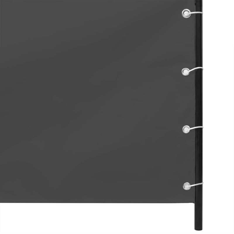 Load image into Gallery viewer, VidaXL Balkonscherm 140x240 cm oxford stof antracietkleurig
