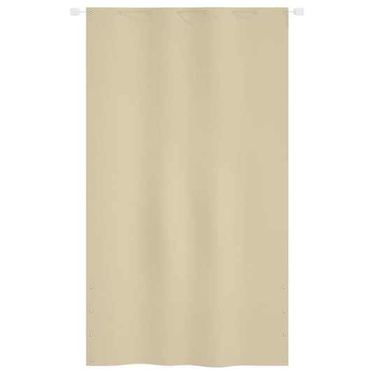 Vidaxl balkonscherm 140x240 cm oxford stof beige