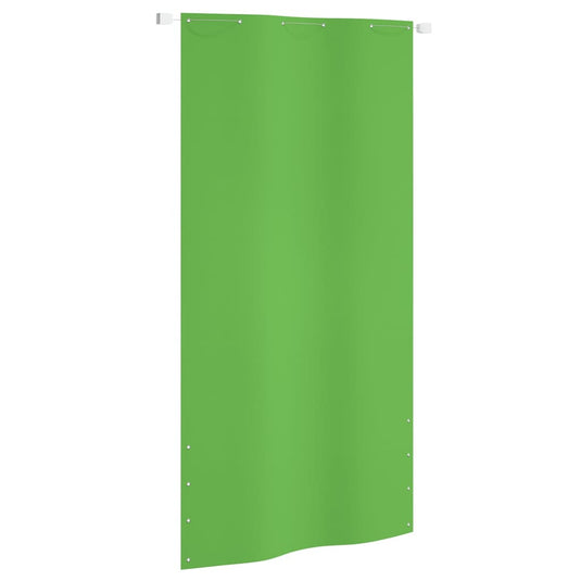 Vidaxl balkonscherm 120x240 cm oxford stof lichtgroen