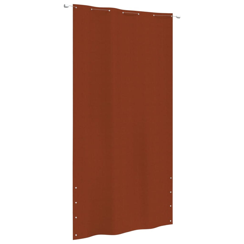 Load image into Gallery viewer, Vidaxl balkonscherm 140x240 cm oxford stof terracottakleurig
