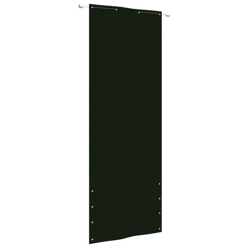 Load image into Gallery viewer, VidaXL Balkonscherm 80x240 cm oxford stof donkergroen
