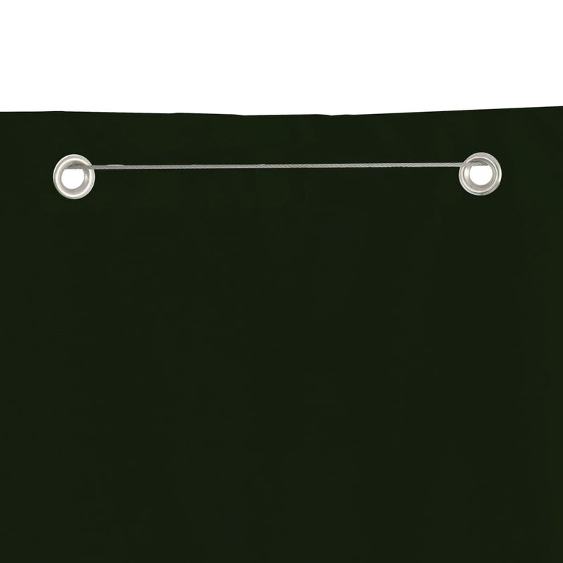 Load image into Gallery viewer, VidaXL Balkonscherm 80x240 cm oxford stof donkergroen
