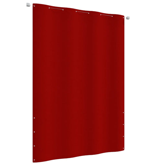 Vidaxl balkonscherm 160x240 cm oxford stof rood