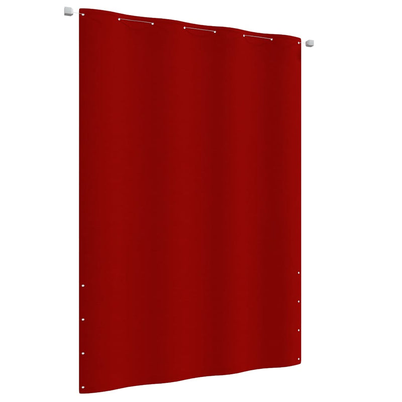 Afbeelding laden in galerijviewer, Vidaxl balkonscherm 160x240 cm oxford stof rood
