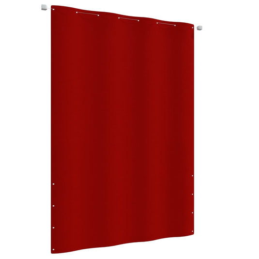 Vidaxl balkonscherm 160x240 cm oxford stof rood
