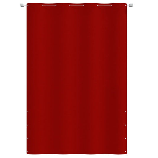 Vidaxl balkonscherm 160x240 cm oxford stof rood