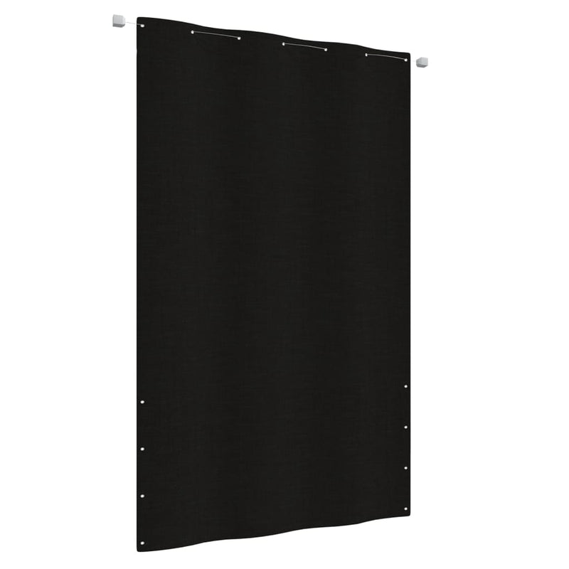 Load image into Gallery viewer, Vidaxl balkonscherm 140x240 cm oxford stof zwart
