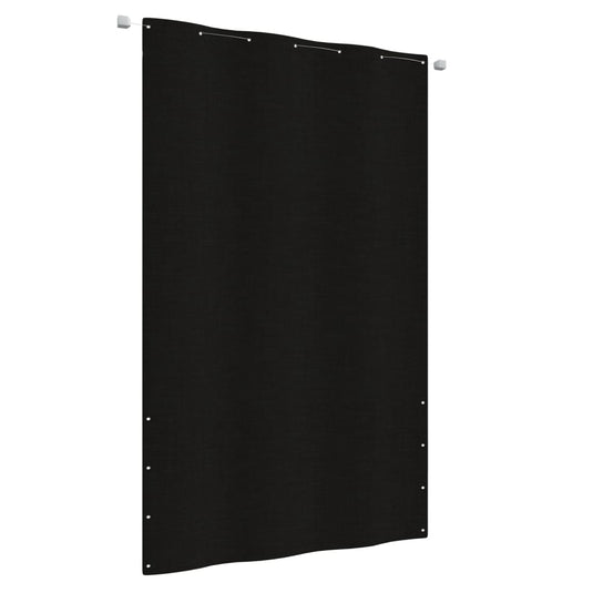 Vidaxl balkonscherm 140x240 cm oxford stof zwart