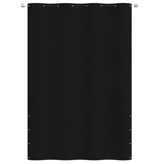 Vidaxl balkonscherm 160x240 cm oxford stof zwart