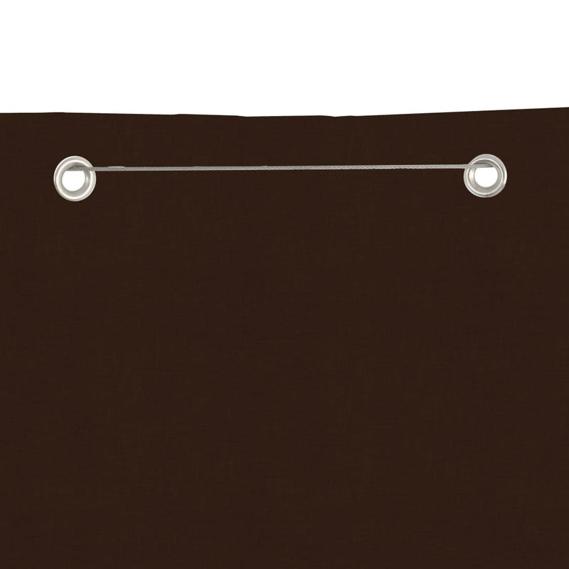 Load image into Gallery viewer, Vidaxl balkonscherm 160x240 cm oxford stof bruin
