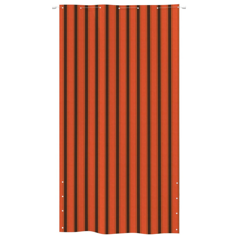 Load image into Gallery viewer, VidaXL Balkonscherm 140x240 cm oxford stof oranje en bruin
