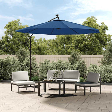 Vidaxl vervangingsdoek voor zweefparasol 300 cm azuurblauw