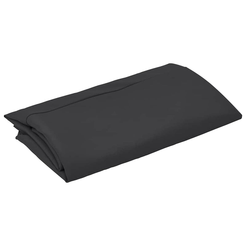 Load image into Gallery viewer, Vidaxl vervangingsdoek voor zweefparasol 350 cm zwart
