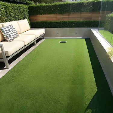 Vidaxl kunstgras 7 9 mm 1x5 m groen