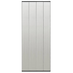 Vidaxl vliegengordijn 100x220 cm polyester mesh zwart
