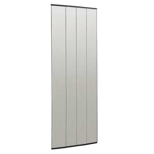 Vidaxl vliegengordijn 100x220 cm polyester mesh zwart