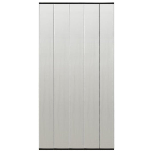 Vidaxl vliegengordijn 5-delig 120x240 cm mesh zwart