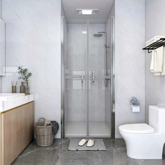 Vidaxl douchedeur 76x190 cm esg transparant