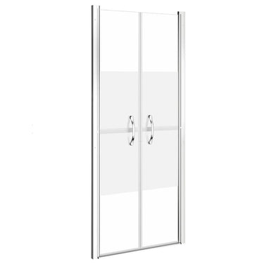 Vidaxl douchedeur 71x190 cm esg halfmat