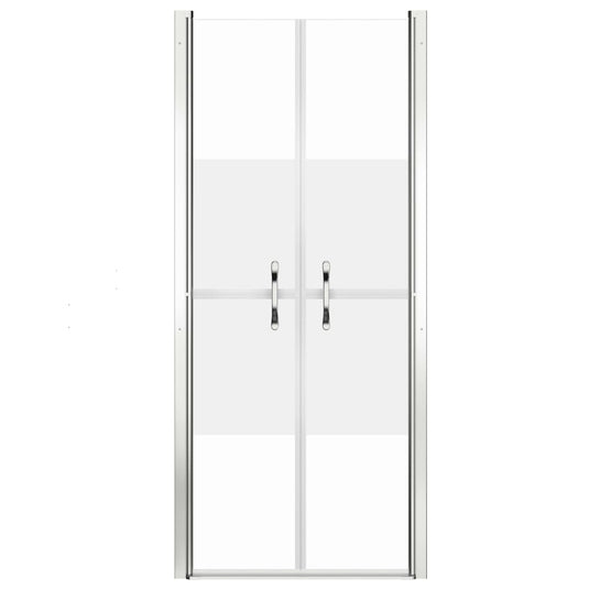 Vidaxl douchedeur 76x190 cm esg halfmat