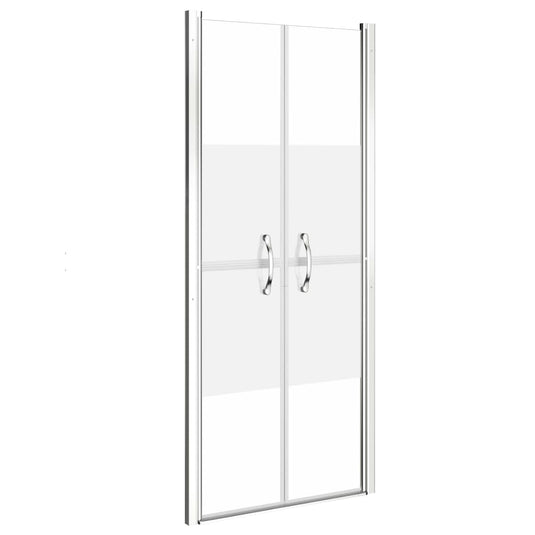 Vidaxl douchedeur 86x190 cm esg halfmat