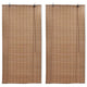 Vidaxl rolgordijnen 2 st 120x220 cm bamboe bruin