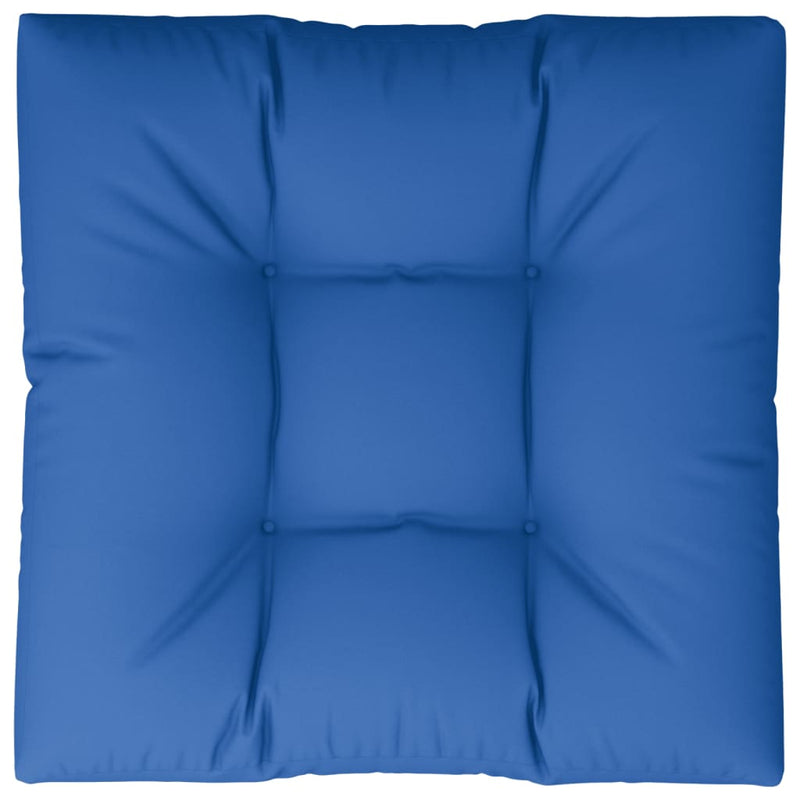 Load image into Gallery viewer, Vidaxl palletkussen 70x70x12 cm stof koningsblauw
