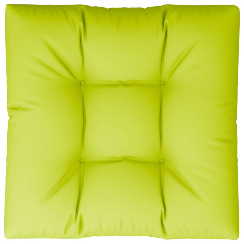 Load image into Gallery viewer, Vidaxl palletkussen 80x80x12 cm stof heldergroen
