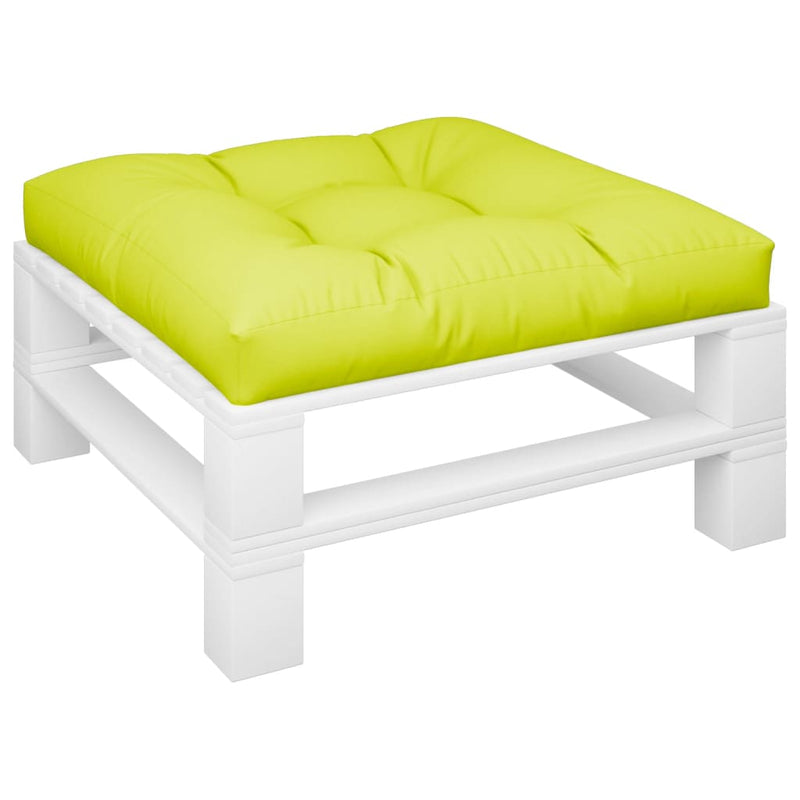 Load image into Gallery viewer, Vidaxl palletkussen 80x80x12 cm stof heldergroen
