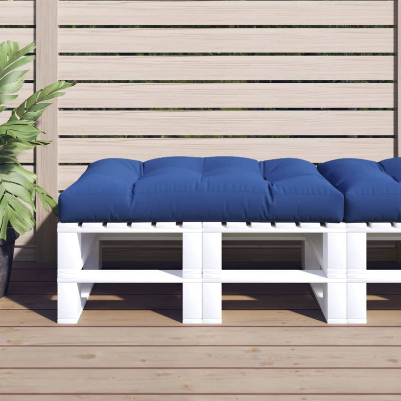 Load image into Gallery viewer, Vidaxl palletkussen 120x80x12 cm stof koningsblauw
