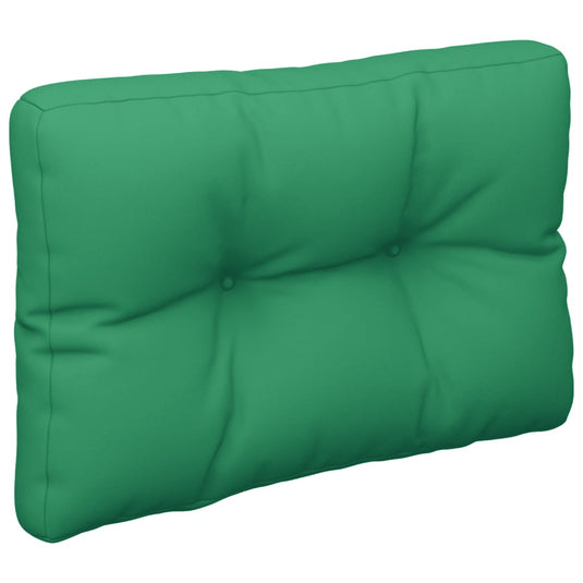 Vidaxl palletkussen 50x40x12 cm stof groen