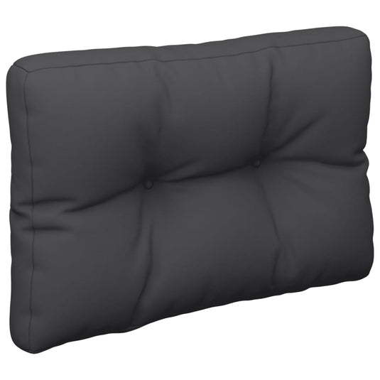 Vidaxl palletkussen 50x40x12 cm stof zwart
