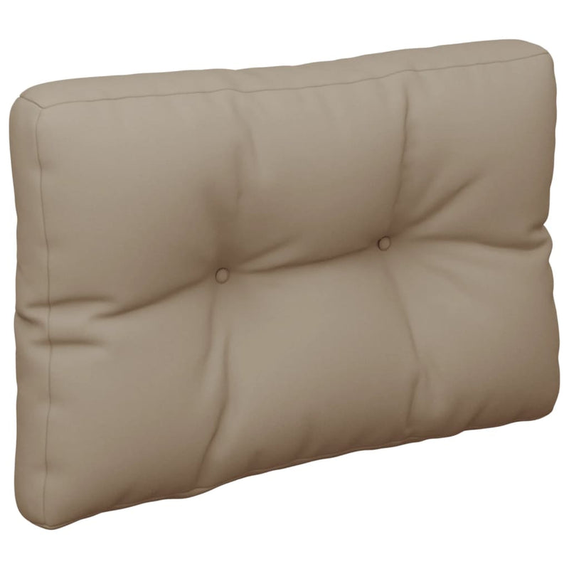 Load image into Gallery viewer, Vidaxl palletkussen 50x40x12 cm stof taupe
