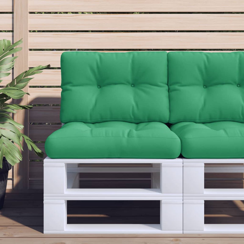 Load image into Gallery viewer, Vidaxl palletkussen 60x40x12 cm stof groen
