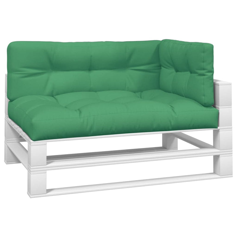 Load image into Gallery viewer, Vidaxl palletkussens 3 st stof groen
