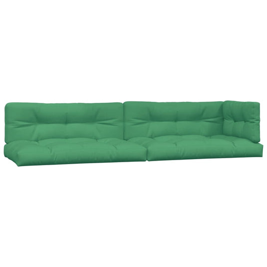 Vidaxl palletkussens 5 st stof groen