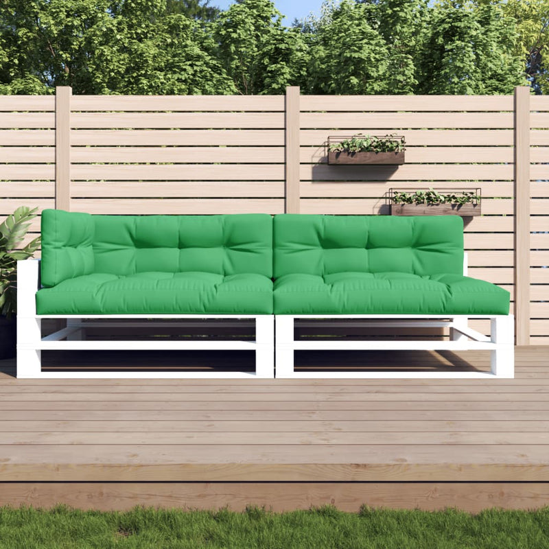 Load image into Gallery viewer, Vidaxl palletkussens 5 st stof groen
