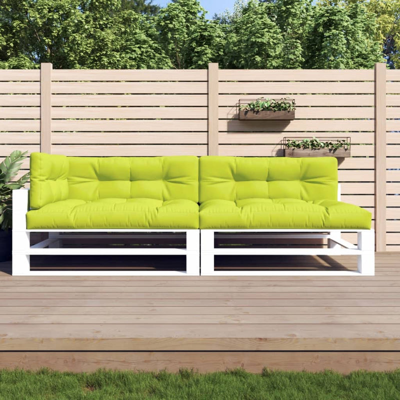 Load image into Gallery viewer, Vidaxl palletkussens 5 st stof heldergroen
